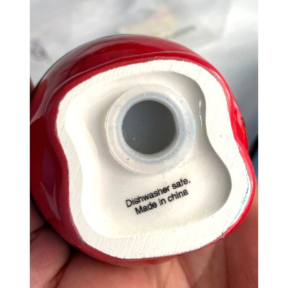 St. Nicholas Square Gnome Santa salt & pepper shaker set - new in box - Picture 4 of 5